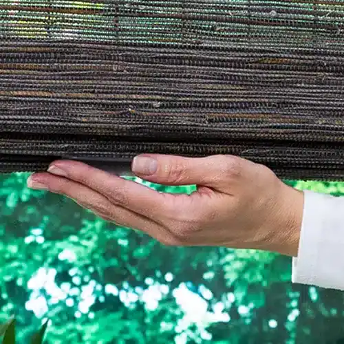 Colorful fabric samples for custom blinds and drapery from Advance Blinds & Drapery, showcasing quality window treatments.